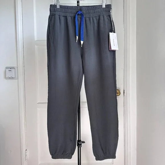 NWT MOTHER DENIM Women's Knock Out Ankle Pant Faded Black 100% Cotton L $188 - Picture 2 of 15